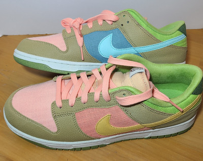 NEW Men's Sz 10.5 NIKE Dunk Low SUN CLUB Sneakers Shoes DM0583-800