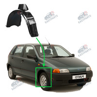 Radlauf StoßStange Locaro Reparatur Vorne Rechts FüR Fiat Punto 1993 - 1999