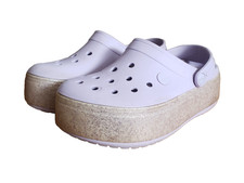 CROCS Classic Platform Clog Violet. Purple Women's Size 5