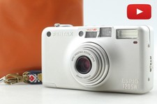  Near MINT Pentax ESPIO 120 SW Silver Point  Shoot 35mm Film Camera From JAPAN