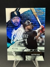 2020 Topps Gold Label - Eloy Jimenez #24 Class 2 Blue /99 Chicago White Sox