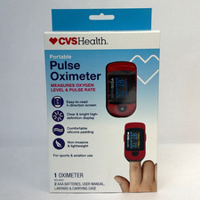 Portable Pulse Oximeter Measures Oxygen Level and Pulse Rate CVS Health