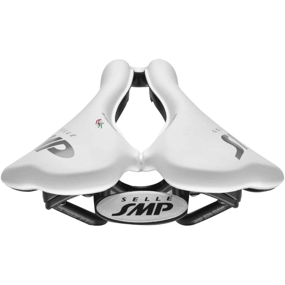Sillín de bicicleta de carbono Selle SMP VT30C blanco, 155 mm | Asiento de bicicleta Foto 3 de 4