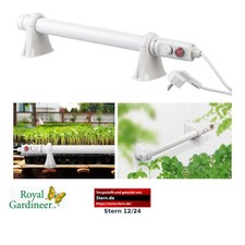 Royal Gardineer Elektrische Stabheizung für Gewächshäuser, 55 Watt, 51 cm, IP44