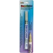 Uchida DecoColor Extra Fine Metallic Opaque Paint Marker-Liquid Silver
