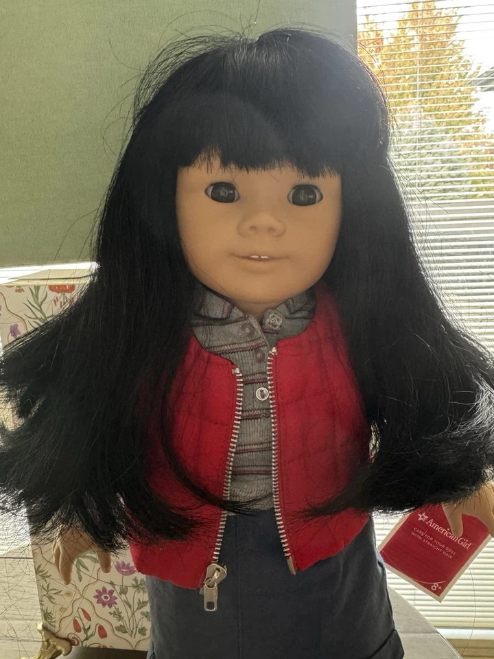 American Girl Pleasant Co. JLY #4 Doll RARE ASIAN 749/76  EUC Extra Rare Outfits - Image 3 of 4