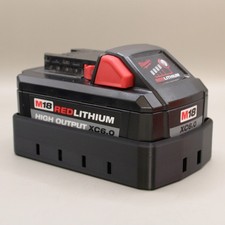 Beardy's Tools Milwaukee M18 High Output 6.0 and 8.0 Magnetic Battery Base