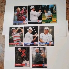 1991/92 Pro Set PGA Golf 12 Card Lot Nicklaus Trevino Ballesteros Chi Rodriguez