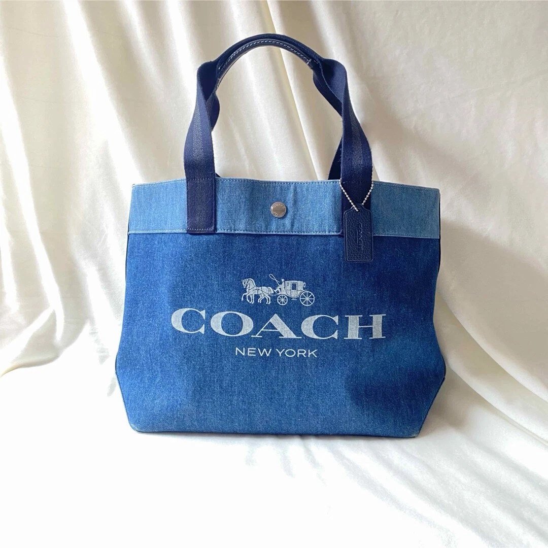Coach Tote Blue Bags & Handbags for Women | eBay