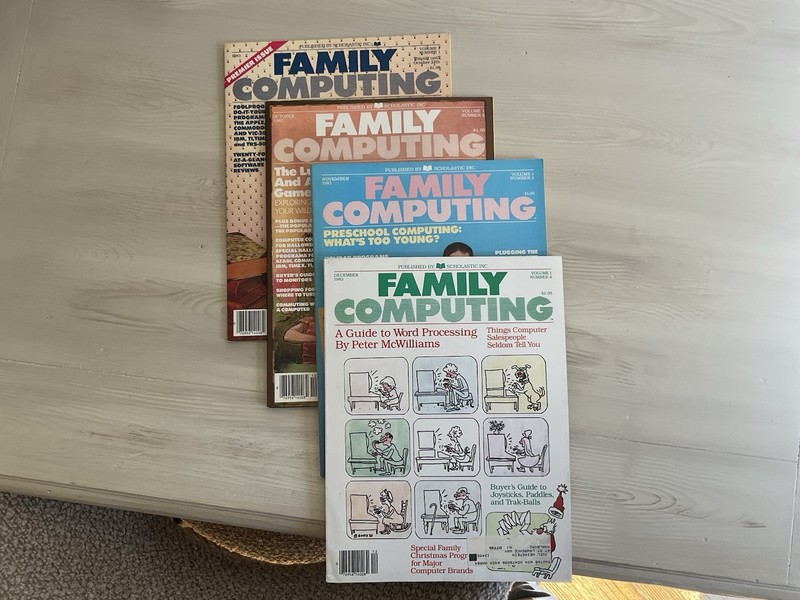 Family Computing Magazine Premiere Issue September 1983  #1  and #2, #3 and #4