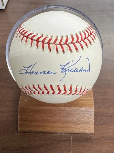 Harmon Killebrew Signed Autographed Rawlings OAL Baseball JSA *490