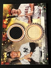2025 Topps Dual Player Relic Card Aaron Judge And Mike Trout DPR-JT Game Worn