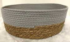 Cotton Rope Weave Basket.