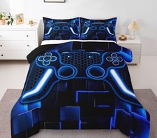 2 Piece Gaming Bedding Set for Boys,Twin Size Comforter Set NEW OPEN BOX