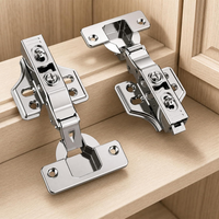 Furniware 2 StüCk Eckanschlag Scharniere FüR SchranktüRen, 48Mm KüChenschrank So
