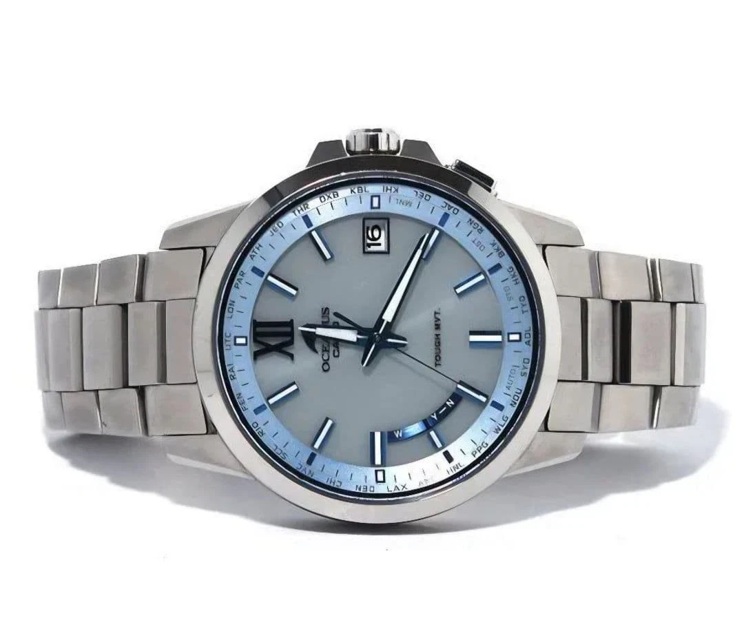 Reloj CASIO OCEANUS OCW-T150-2AJF Titanio Solar Radiocontrolado Zafiro Japón