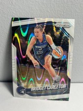 2025 Panini Prizm WNBA #88 Bridget Carleton White Seismic Prizms