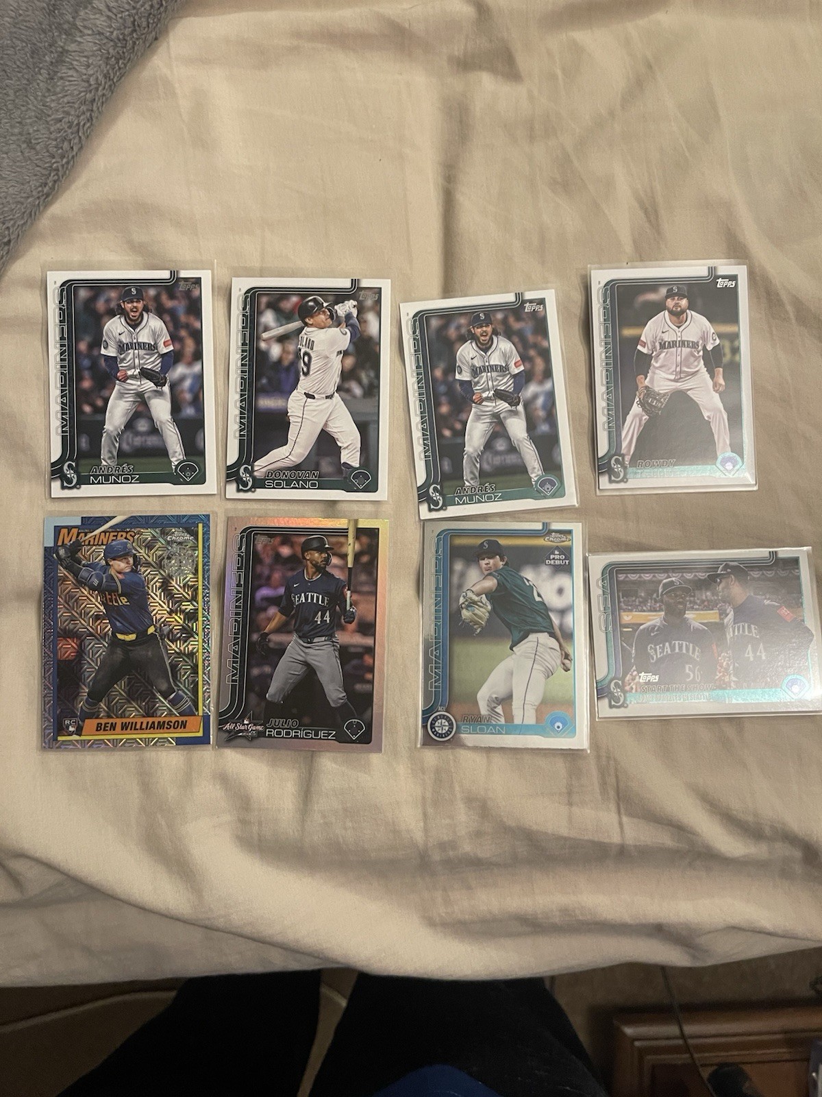 8 Card Lot Seattle Mariners