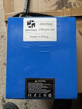 24V 20Ah Lithium Li-ion Ebike Batteries Pack Electric Bicycle Wheelchairs Power
