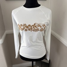 NWT Billabong Beach Babe Rash Guard Long Slee...
