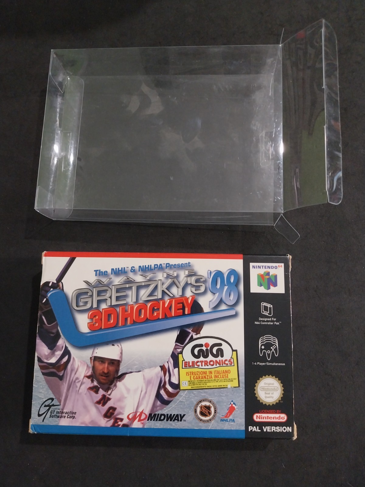 Wayne Gretzky's 3D Hockey 98 Nintendo 64 N64 PAL Multi Usagé Sans Manuel