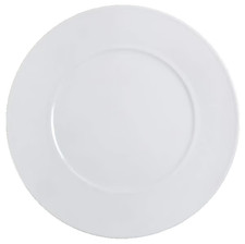 Bernardaud Atlantide White Presentation 10 Plate Chargers 12" BRAND NEW