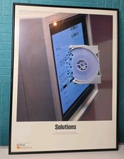 Vintage Kodak Authorized Distributor Advertisement Framed Lithograph Rare