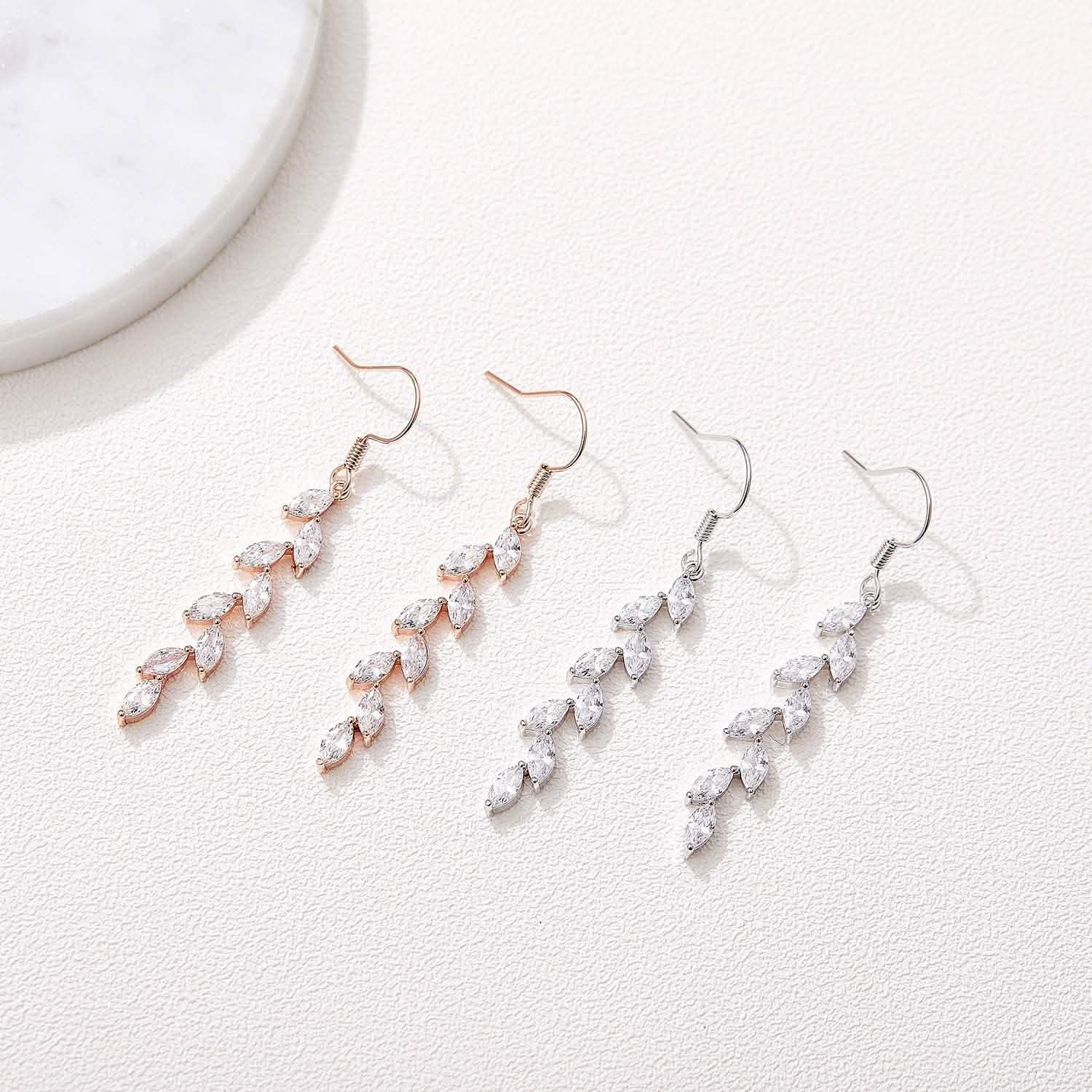 Crystal Drop Earrings