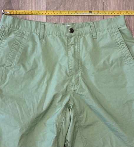 Mountain Khakis pantaloncino uomo popeline elasticizzato vestibilità rilassata verde 34 x 8 - Foto 6 di 9