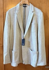 Faherty Inlet Knit Blazer Men's Size XXL Heather Grey
