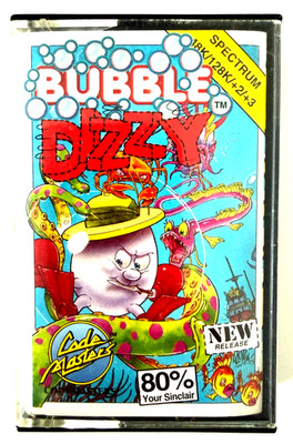 Bubble Dizzy : ZX Spectrum : 48K : 128K : Codemasters : Dizzy