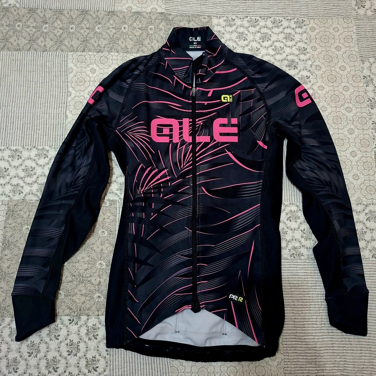 Veste Cyclisme Vagotex Cold - Giacca BLU Antivento Windtex - Fabriquée En Italie