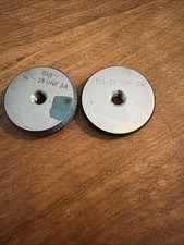 Gewinde Lehrring Gewindelehre Prüfring 1/4-28“ - UNF-2A Gut -Ausschuss