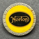 MOTORCYCLE Pin Badge NORTON