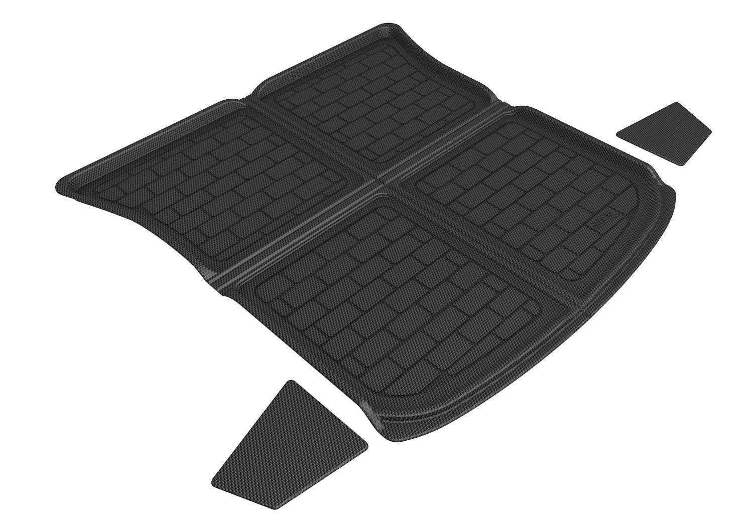 3D MAXpider Custom Fit Kagu Cargo Liner (Black) Compatible with Tesla Model Y