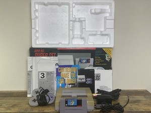 Nintendo NES US Super Set - Avec Super Mario World - Version 1985 - Bon état