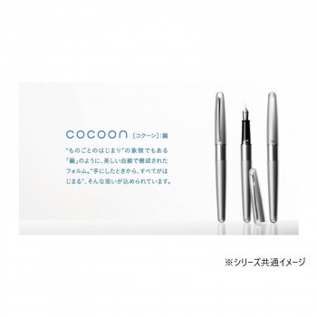Pilot Fountain Pen Cocoon Titanium Fine Fco-3Sr-Tif - Picture 2 of 5