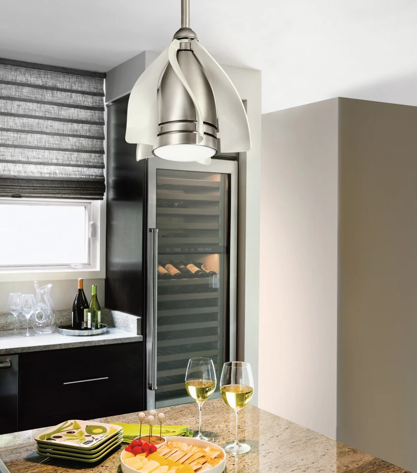 Kichler 300230 Bronze Terna 15" Fan With Blades, Led Light & Remote Control - Image 3 of 4