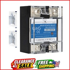 CG Solid State Relay SSR-100DA DC to AC Input 3-32VDC to Output 24-480VAC 100...