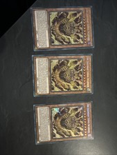 3 x BLTR-EN051 The Legendary Exodia Incarnate Secret Rare 1st Edition Playset