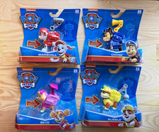 PAW Patrol Action Pack Pup CHASE MARSHALL SKYE RUBBLE Figure Sounds Full Set NEW