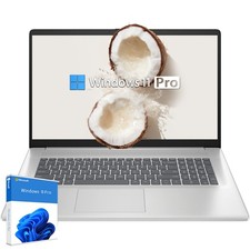 HP Laptop 17.3 in Touch 4.5GHz 6 core Ryzen 5 Up To 64GB RAM 4TB Windows 11 Pro