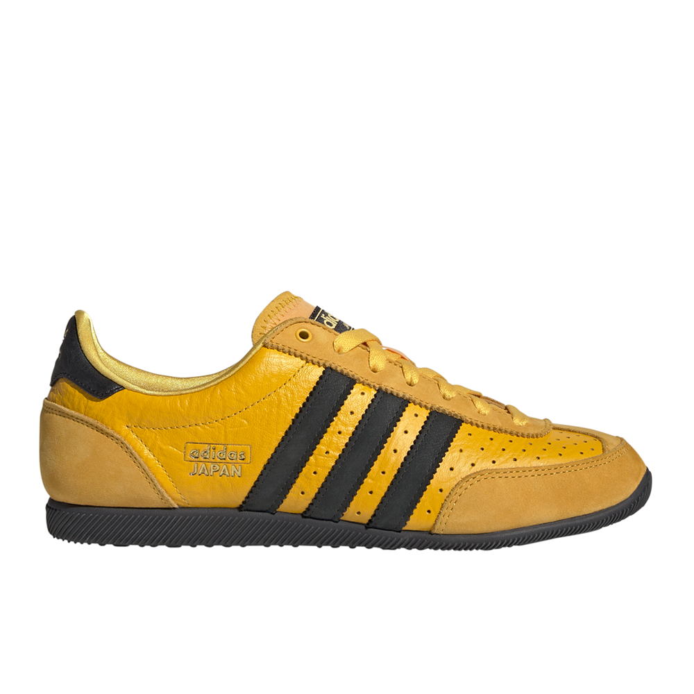 adidas Japan Lace Up  Womens Yellow Sneakers Casual Shoes JI2665
