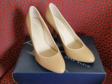 Anne Klein Ladies Court Shoes, Taupe, UK Size 5, Worn Once, Excellent Condition.