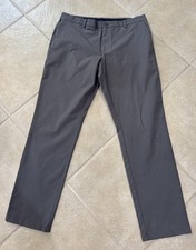 Vineyard Vines On The Go Performance Pants Mens 36x32 Charcoal Gray 1P00005 125