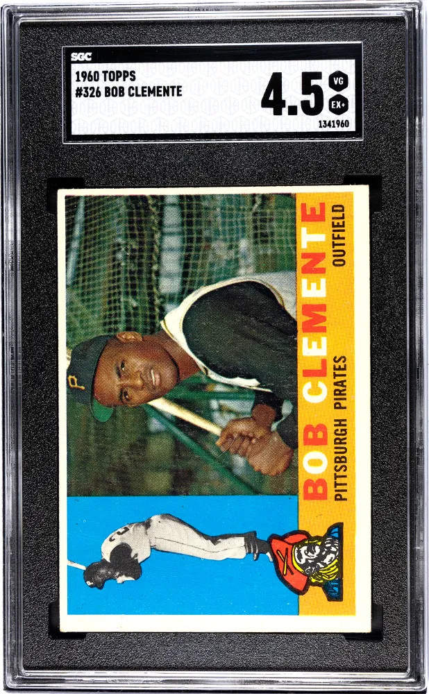 1960 Topps Bob Clemente #326 SGC 4.5