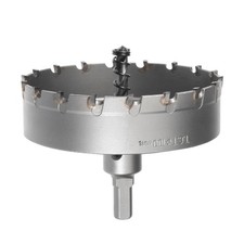 100mm Carbide Tip Hole Saw Cutter Drill Bit For Steel Metal Alloy