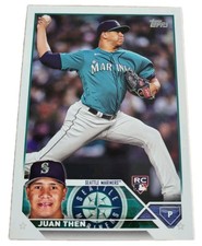 2023 Topps #US112 Juan Then Seattle Mariners MLB Baseball Card (E0
