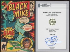 Black Mike (Mickey Cochrane A's Tigers) - Pop Fly Shop Art Print - Daniel Horine