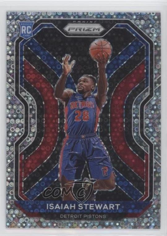 2020-21 Panini Prizm Fast Break Prizm Isaiah Stewart #254 1b8